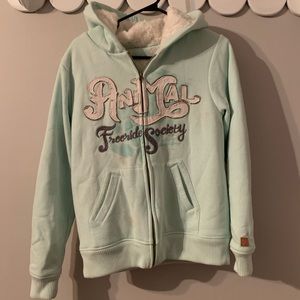 ANIMAL Zip Up Hoodie 🌸
